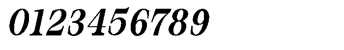 Bravellion Sem Bold Extra Condensed Italic Font OTHER CHARS
