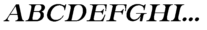 Bravellion Semi Bold Extra Expanded Italic Font UPPERCASE