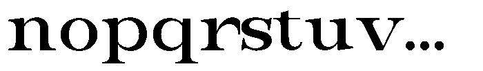 Bravellion Semi Bold Extra Expanded Font LOWERCASE