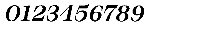 Bravellion Semi Bold Italic Font OTHER CHARS