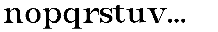 Bravellion Semi Bold Semi Expanded Font LOWERCASE