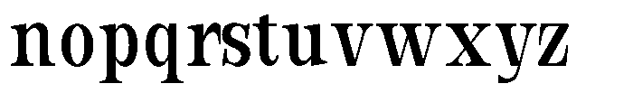 Bravellion Semi Bold Ultra Condensed Font LOWERCASE
