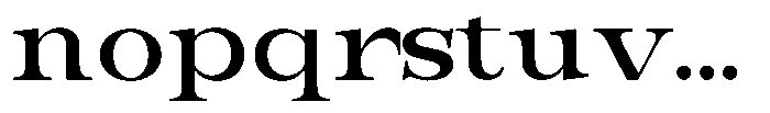 Bravellion Semi Bold Ultra Expanded Font LOWERCASE
