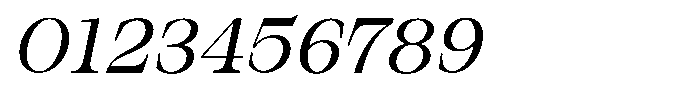 Bravellion Semi Expanded Italic Font OTHER CHARS