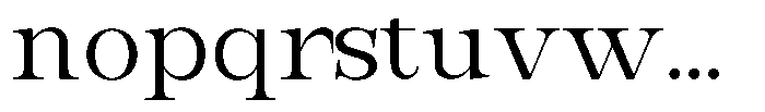 Bravellion Semi Expanded Font LOWERCASE