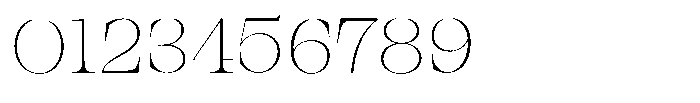 Bravellion Thin Expanded Font OTHER CHARS