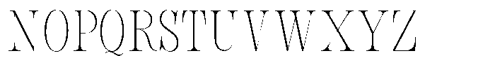 Bravellion Thin Extra Condensed Font UPPERCASE