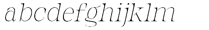 Bravellion Thin Semi Condensed Italic FONT