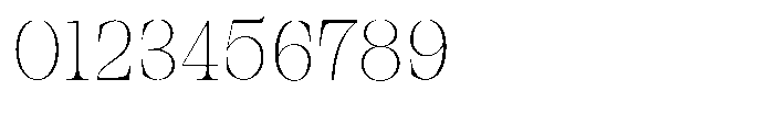 Bravellion Thin Semi Condensed Font OTHER CHARS