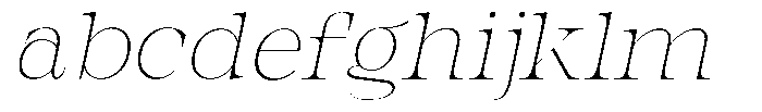 Bravellion Thin Semi Expanded Italic FONT