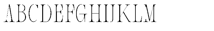Bravellion Thin Ultra Condensed Font UPPERCASE