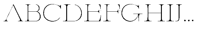 Bravellion Thin Ultra Expanded Font UPPERCASE