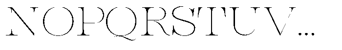 Bravellion Thin Ultra Expanded Font UPPERCASE