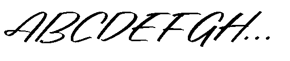 Bravery Horyzon Bravery Horizon Italic Font UPPERCASE
