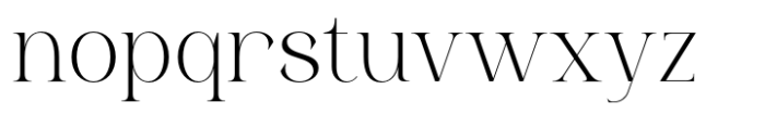 Bravhile Font LOWERCASE