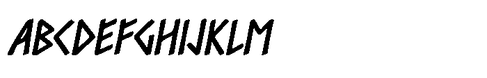 Bravyn Runeskald Font UPPERCASE