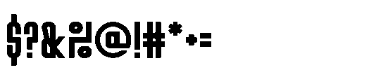 Braxio Font OTHER CHARS