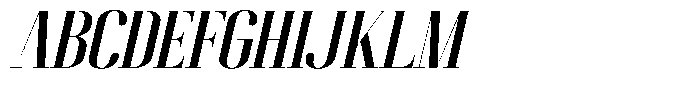 Brayena Italic Font UPPERCASE