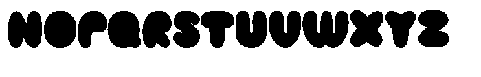 Bread Milk Font UPPERCASE