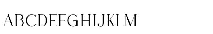 Breadley Serif Light Font UPPERCASE