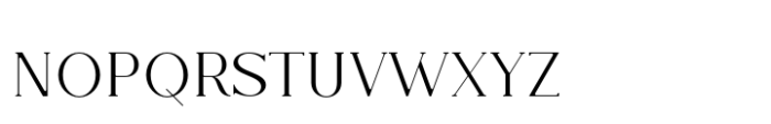 Breadley Serif Light Font UPPERCASE