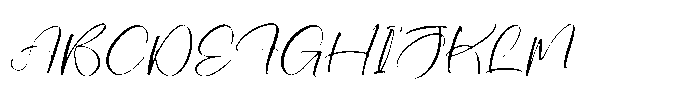 Break Flavor Italic Font UPPERCASE