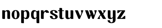Break Noise Regular Font LOWERCASE