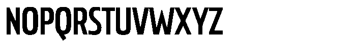 Break Regular Font UPPERCASE