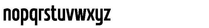 Break Regular Font LOWERCASE