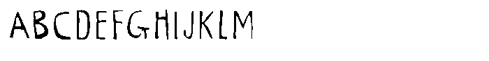 Break of day Inside Font UPPERCASE