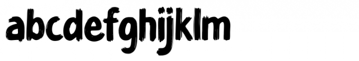 Breakable Regular Font LOWERCASE