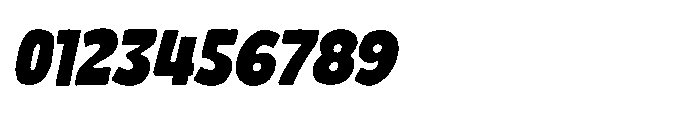 Breakin Italic Font OTHER CHARS