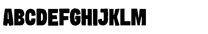 Breakin Regular Font UPPERCASE