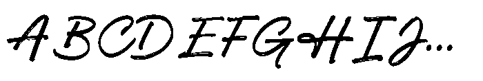 Breakline Signature Font UPPERCASE