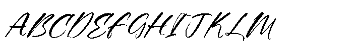 Breakup Galaxy Regular Font UPPERCASE