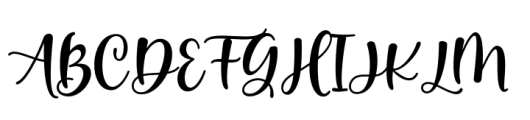 Breathing Austria Regular Font UPPERCASE