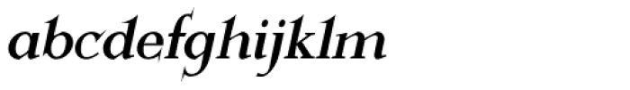 Breathless Italic Font LOWERCASE