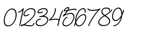 Breathy Signature Regular Font OTHER CHARS