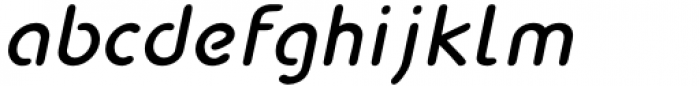 Bredagh Bold Italic Font LOWERCASE