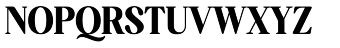 Bredga Regular Font UPPERCASE