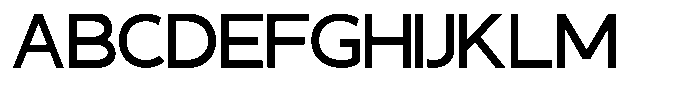 Bredia Font UPPERCASE