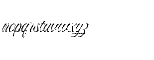 Bredlive Font LOWERCASE