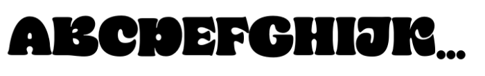 Bredy Regular Font UPPERCASE