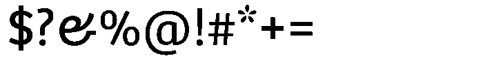 Bree Arabic Book Font OTHER CHARS