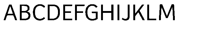 Bree Arabic Light Font UPPERCASE