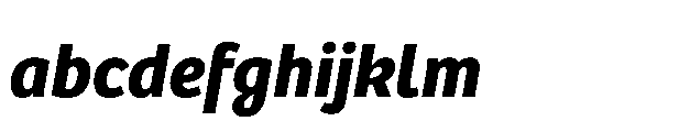 Bree Cyrillic Bold Oblique FONT