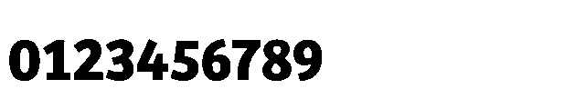 Bree Cyrillic Bold Font OTHER CHARS