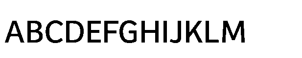 Bree Cyrillic Book Font UPPERCASE