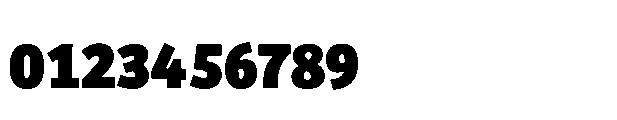Bree Cyrillic Extrabold Font OTHER CHARS
