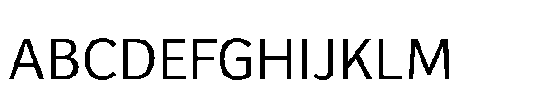 Bree Cyrillic Light Font UPPERCASE